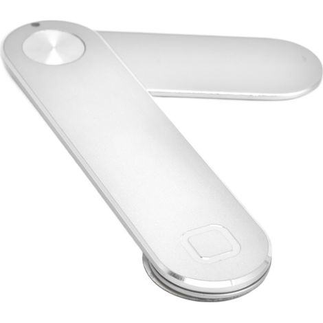 Support téléphone portable réglable en aluminium pour bureau, support de montage d'écran portable pour ordinateur portable, argenté
