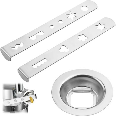 Embout pâtisserie en acier inoxydable pour hachoir à viande, 9 formes disponibles, diamètre 58 mm, accessoire de cuisine polyvalent pour la pâtisserie et la préparation culinaire (1/4)