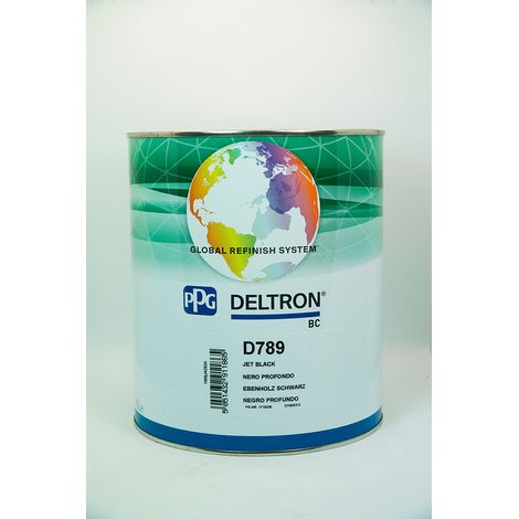 PPG D789 DELTRON BC JET BLACK LITRI 3.5
