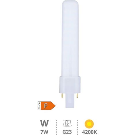 PL 7W G23 4200K LED-Lampe