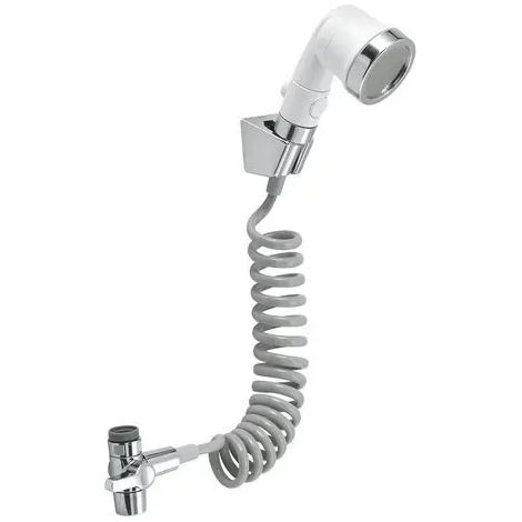 Kit doccetta per lavabo Easy 07 bianco 16 x 6,5 x 7,5 cm (1/2)