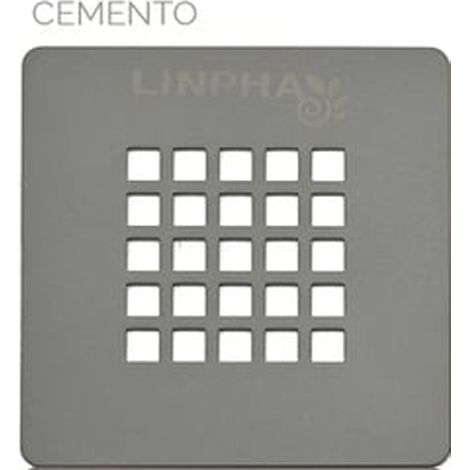 GRIGLIA PER PIATTI DOCCIA ESTASI- Cemento- LINPH- pezzi 1