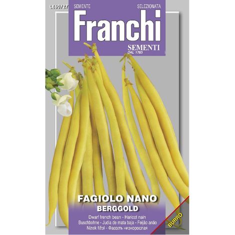 SEMI FAGIOLO NANO BERGGOLD FRANCHI SEMENTI
