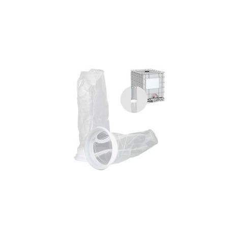 2 Pièces Filtre IBC en Nylon pour Cuve, 25cm Couvercle et Réservoir d'Eau de Pluie - Lavable et Remplaçable 200 mesh (1/5)