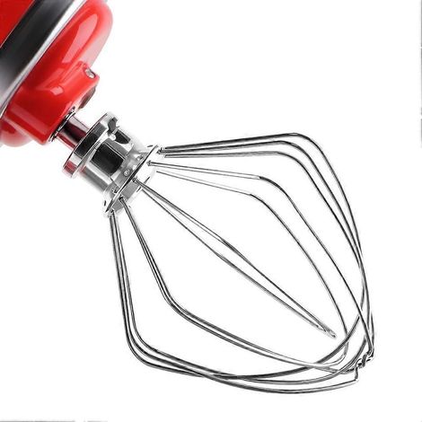 K45WW Edelstahl-Schneebesen, Zubehör kompatibel mit der KitchenAid Küchenmaschine mit kippbarem Motorkopf (4,5 bis 5 Liter Fassungsvermögen), Schneebesen, Sahne-Schneebesen (1/5)
