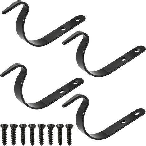 (Lot de 4 supports pour jardinières, réglables et robustes, réutilisables) (1/5)