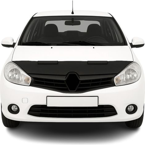 Protège Capot pour Renault Symbol 2009 à 2013, Bra de Capot Protection, Noir (1/5)