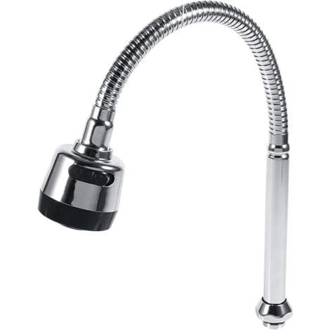 1 Robinet en Acier Inoxydable 304 avec Bec Pivotant pour évier de Cuisine - Pièce de Rechange Convient aux raccords G1/2 (1/5)