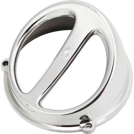 Grille d'aération chromée ABS pour scooter 125cc 150cc GY6 chinois, couvre ventilateur QY-20211061, pièce de rechange compatible 152QMI 157QMJ (1/5)