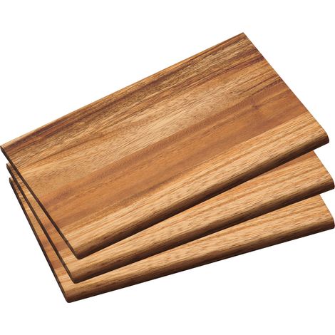 Set aus 3 Akazienholzbrettern (1/5)