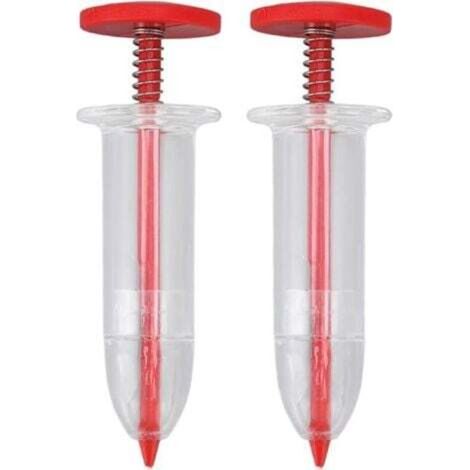 2 Pcs Distributeur De Graines Manuel Semoir Mini Semis Distributeur De Semences Semoir Épandeur De Jardin Jardinière Main Semoir Outil Semoir Manuel Jardin Fleur Plante Semoir Planteur