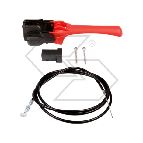 Leva superiore motorstop tipo nuovo lato sinistro per motore diesel con cavo