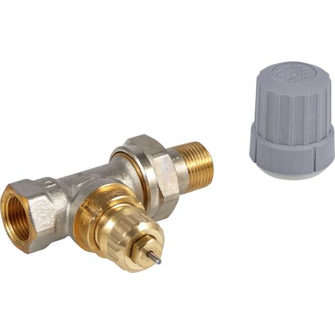 Robinet radiateur RA FN10 corps droit 3/8 - DANFOSS - 013G0002 (1/3)