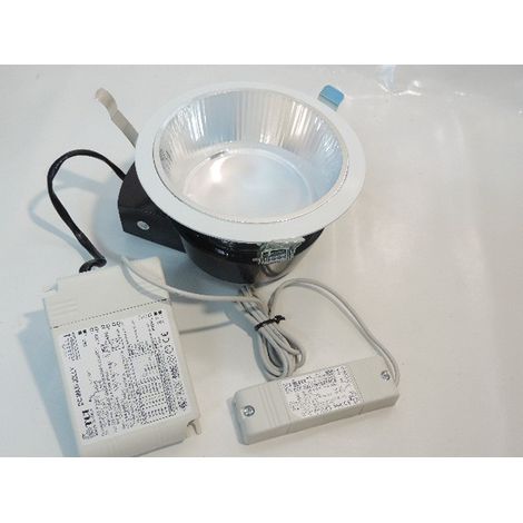 Plafonnier encastré LED 33W Ø 165mm blanc 3000K 2200lmdriver dimmable Dali 230V IP44 INSAVER 150 SYLVANIA 3097136 (1/2)