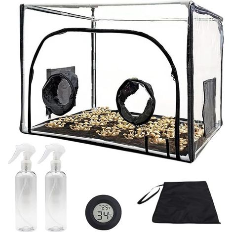 Portable PVC Mushroom Grow Kit 2 Ports (1/5)