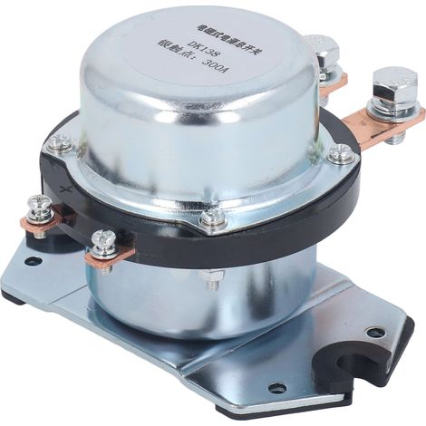 12V 300A Relais für Bagger, Fernbedienung, 8W Spulenleistung, Hauptstartschalter, 12V DC Kontaktschaltung, robustes Bauteil (1/5)