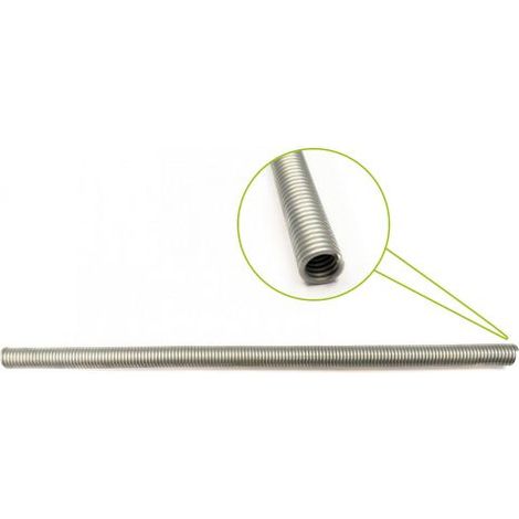 MOLLE A TRAZIONE SPIRALI A SPIRE CHIUSE LUNGHEZZA 300 MM VARIE MISURE 35304V ØF 1.2 mm  De 10 mm  L 300 mm (35305) (1/4)