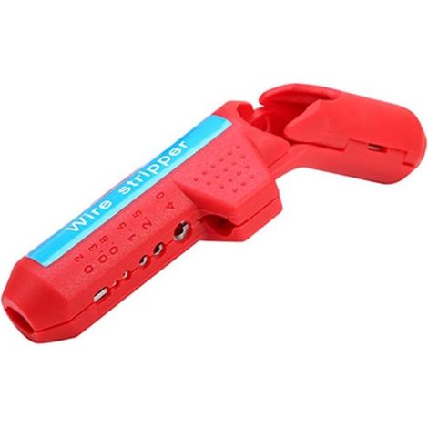 Outil universel à dégainer pour droitiers, 135 mm, câbles 3G1,5 5G2,5, câbles coaxiaux, de données, pince à dénuder (1/5)