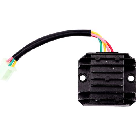 Accessoires pour motos tout-terrain/quads : régulateur de tension redresseur GY6 12 V à quatre broches CG125-250 cm³ (1/4)