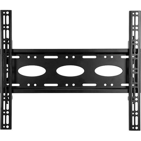 B-Tech BT8441/B Soporte de Pared Fijo Universal para Pantalla Plana con Ajuste Lateral, Adecuado para Pantallas Medianas a Grandes de hasta 80 kg, Collar Compatible con Montaje en Poste (VESA 400), (1/3)