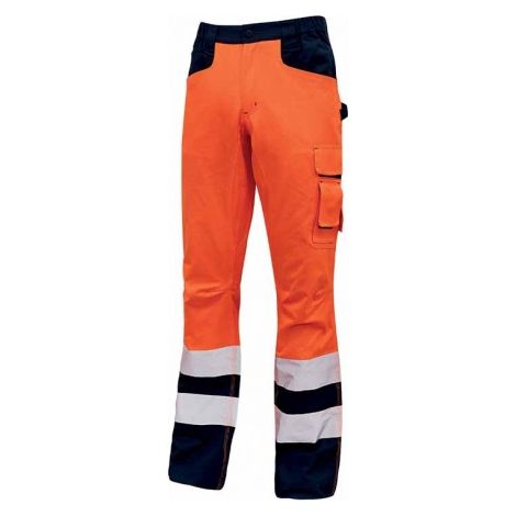 Pantalone alta visibilità Light Orange Fluo tg. 4XL (1/2)