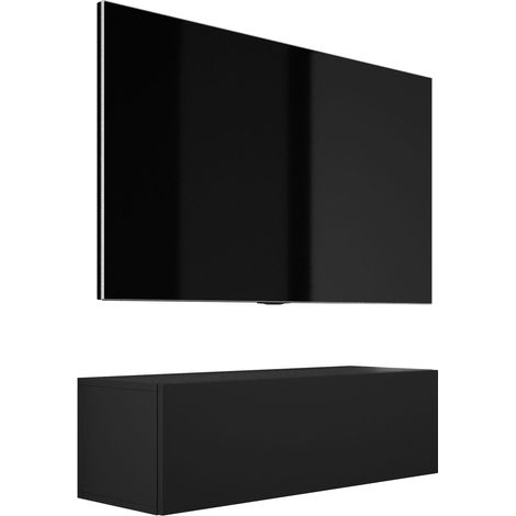 Mobile TV sospeso : Nero Opaco, 100 x 34 x 32 cm (1/5)