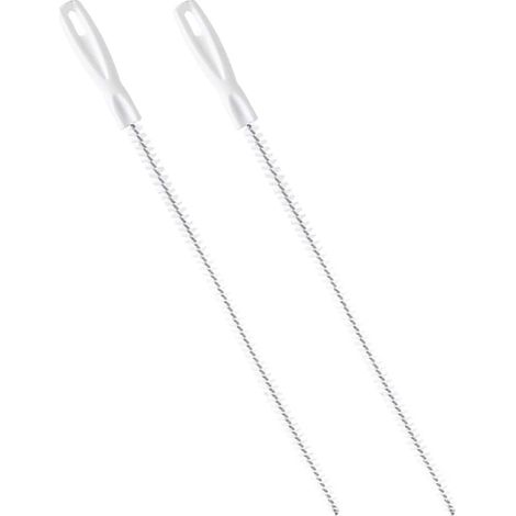2 Piece Flexible Pipe Cleaning Brush Set with Stainless
