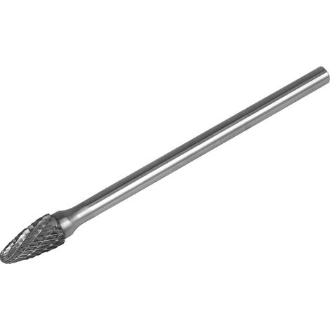 Sealey SDB05XL Tungsten Carbide Rotary Burr Extra-Long Arc Round Nose 10mm