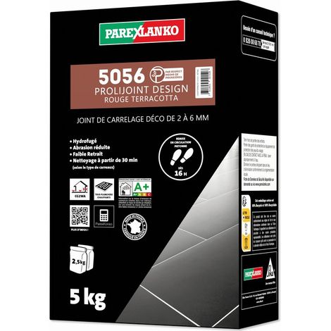 Joint de carrelage 5 Kg 5056 Prolijoint Design PAREXLANKO Rouge Terracotta (1/5)