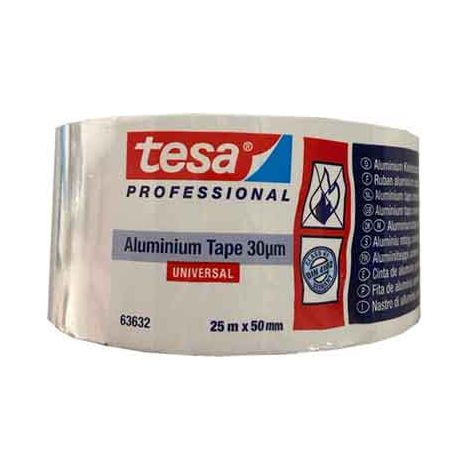 NASTRO ADESIVO IN ALLUMINIO TESA 50 mm x 50 mt