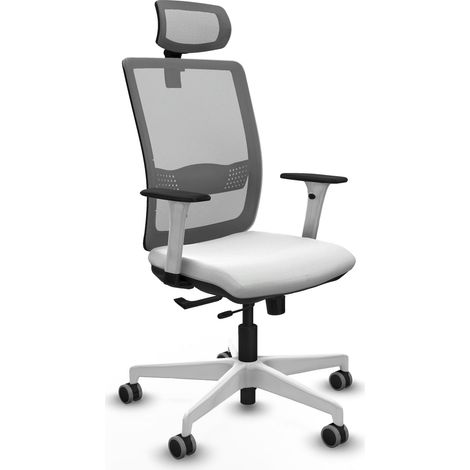 Piqueras y Crespo Bürostuhl Weiß Komfortabel