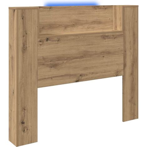 Maison Exclusive - Testiera Letto Rovere Artigianale Legno ingegnerizzato