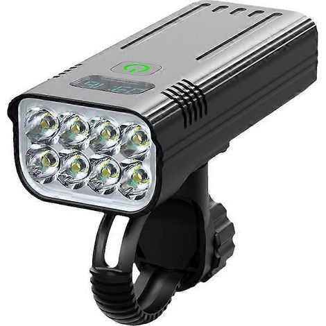 Fahrradständer, 5200-mAh-USB-Akku, Stromdisplay und 5 Lüfter, IPX5-Wasserdichtigkeit. (1/5)