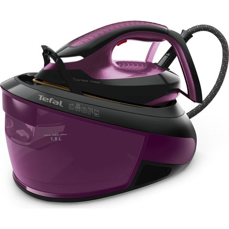 Tefal Express Vision SV8152 2800 W 1,8 L Durilium AirGlide Autoclean soleplate Violet, Noir