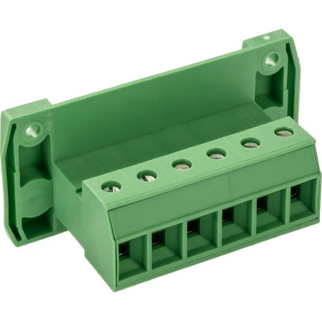Bornier enfichable Phoenix Contact 6 contacts 1 rangée(s) pas de 7.62mm série DFK-PC 4/ 6-GF-7.62 ( Prix pour 1 )