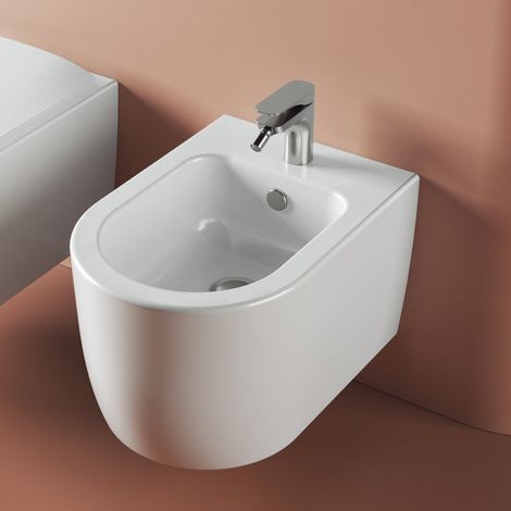 Bidet Sospeso The ArtCeram "Monet" Bianco Lucido (1/3)