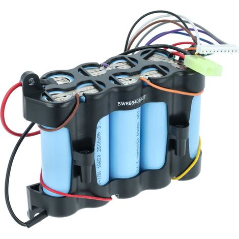 vhbw batteria sostituisce DeLonghi Colombina 5519210671 per aspirapolvere home cleaner (2500mAh, 33,3V, Li-Ion)