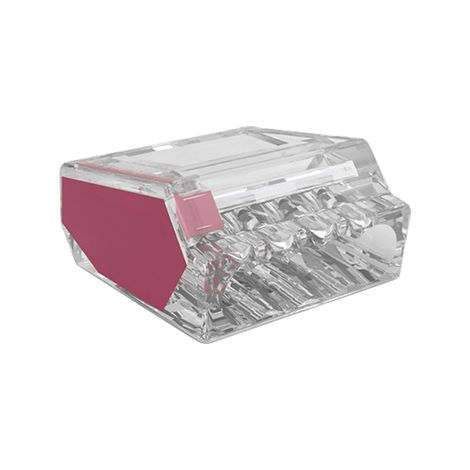Borne de raccordement pour câbles rigides 4x 0,5-2,5mm2 EDO Technic