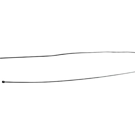 Câble souple UNIVERSEL à embout tonneau diamètre 6 mm - longueur 3000 mm