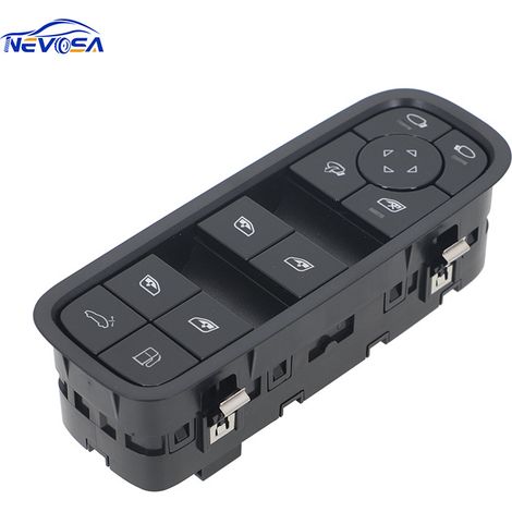 971959858H is suitable for the master switch of electric window lift in Porsche Cayenne and the window switch in Panamera. (1/4)