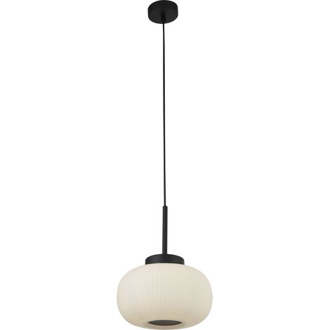 LUMINA 1LT CEILING Suspension AVEC VERRE GIVRE NERVURE (1/5)