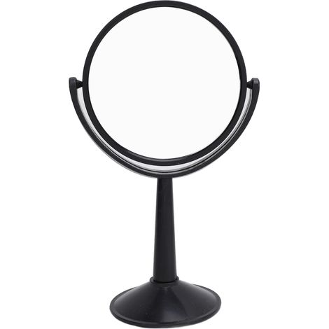 Miroir concave rond de 4 pouces, lentille en verre, cadre en ABS noir, miroir concave flexible expérimental (1/5)