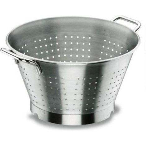 Sieb Lacor conical colander 20 Liter Edelstahl 45 cm