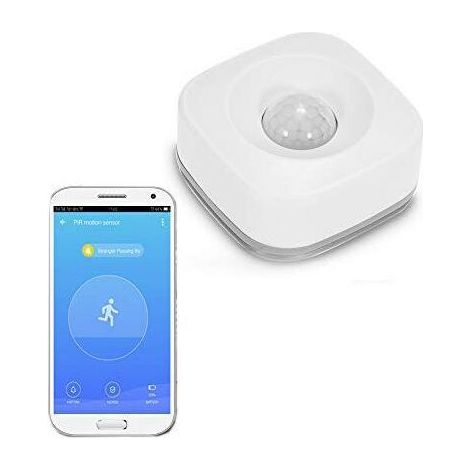Détecteur de mouvement PIR WIFI Détecteur infrarouge passif sans fil, alarme antivol Tuya APP Control Smart Home (1/5)