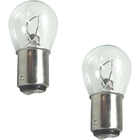 2x ampoule 12V 21W BA15D voiture remorque tracteur universel éclairage lumière