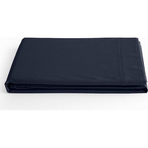Drap plat "Prémium" pour lit 1 place & 2 places - Prémium Bleu Nuit - 180 x 290 cm pour lit 1 place