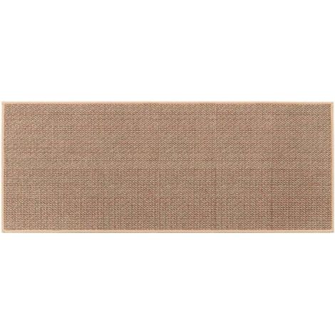 Tapis de cuisine lavable et antidérapant, couleur jute (1 pièce pour 44 x 120 cm) (1/5)