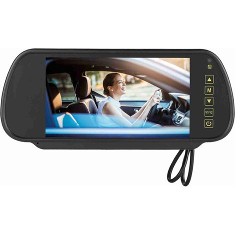 Écran de rétroviseur avec caméra de recul, écran LCD 7 pouces