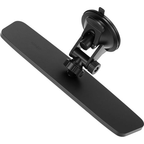 ® Universeller Saugnapf-Innenspiegel 245 x 70 mm, 360° verstellbarer Weitwinkel, für überwachtes Fahren und Pkw (1/4)