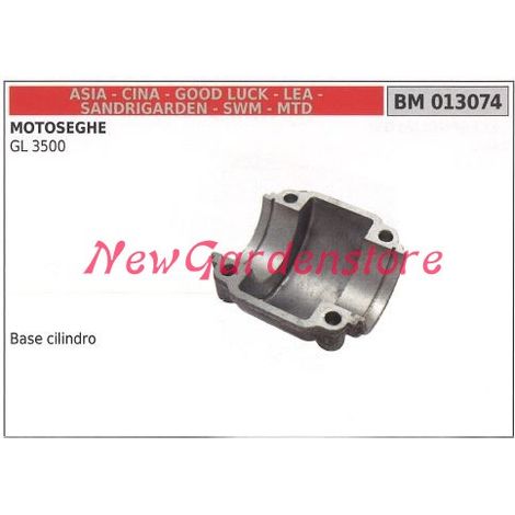 Base cilindro segmento pistón CINA motor motosierra CINA GL 3500 013074